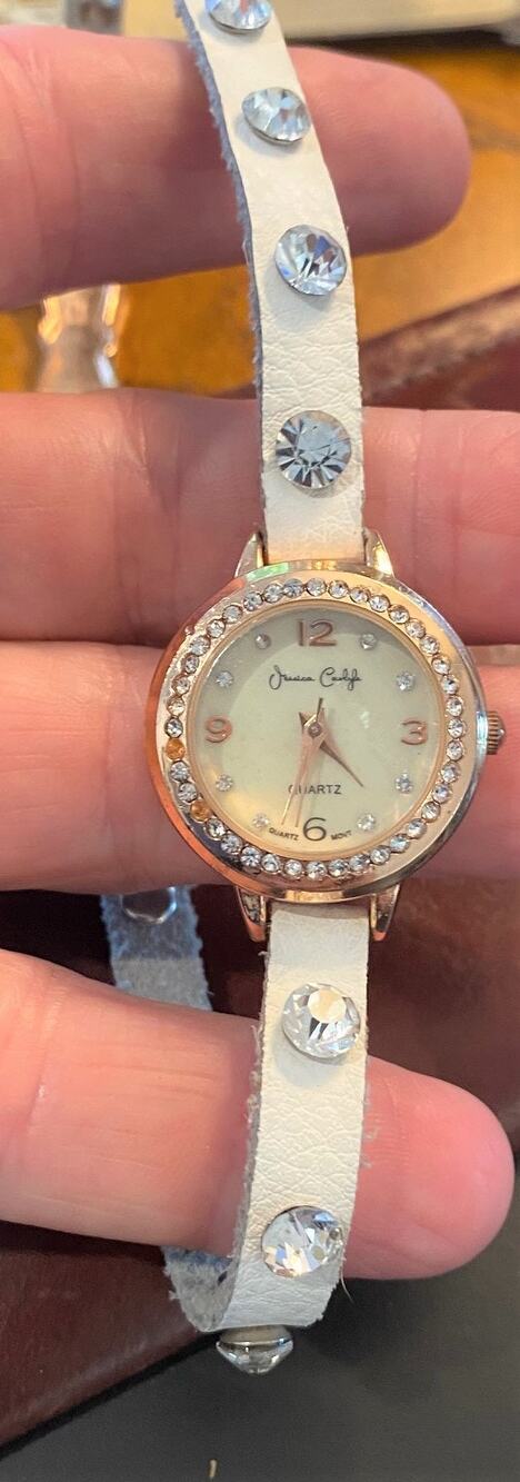 Women's 27mm Rose Gold Tone Jessica Carlyle Wrap Watch, Crystal Accents